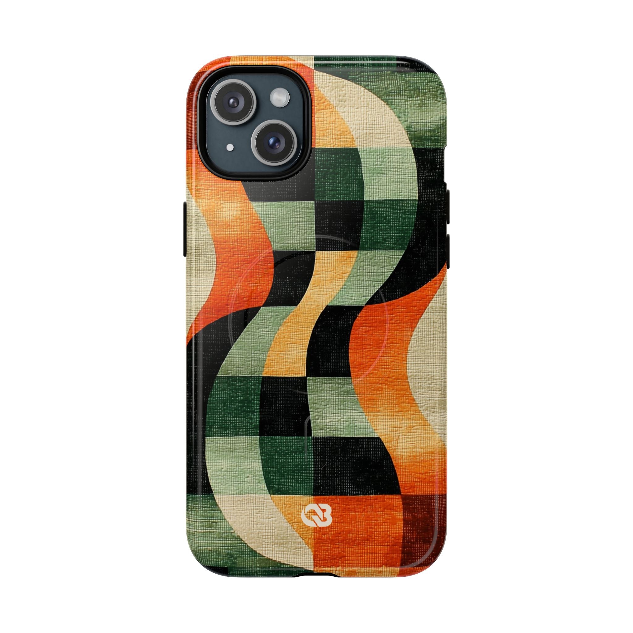 Burnt Orange Curve · Tough+ Phone Case for iPhone · Magsafe