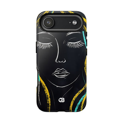 Obsidian Chalk Portrait · Tough