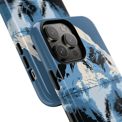 Blue Tough 2.0 Magsafe Phone Case for iPhone - Arctic Summit Mirror