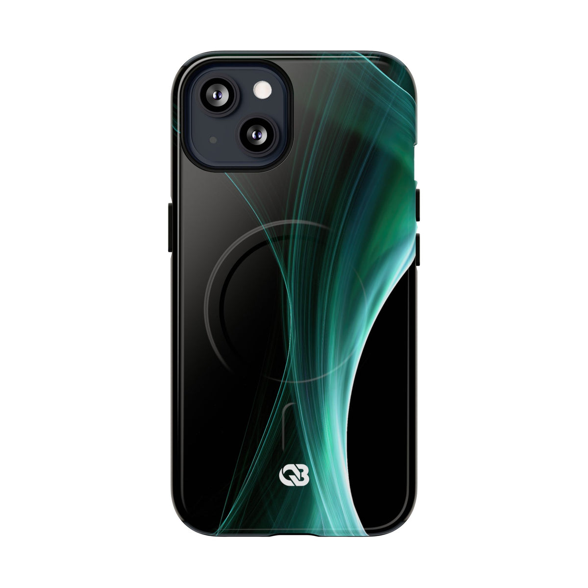 Emerald Lumen · Tough 2.0 Magnetic Phone Case for iPhone · Green
