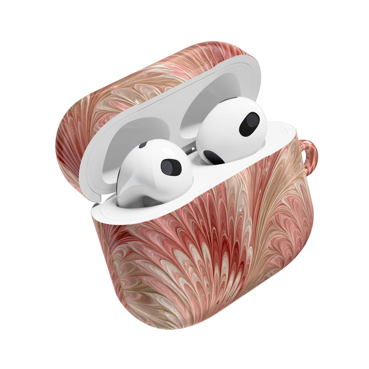 Blush Petal Plume · Hard Case for AirPods & AirPods Pro · Pink