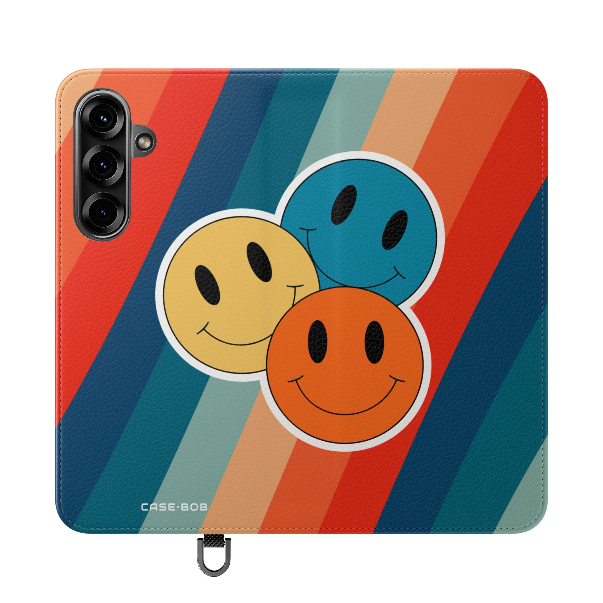 Smiley Trio Radiance - Samsung S25+ Case - Wallet