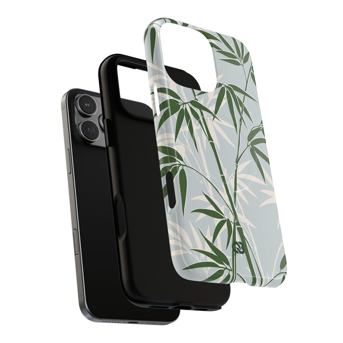 Serene Bamboo · Tough 2.0 Magnetic Phone Case for iPhone · Green