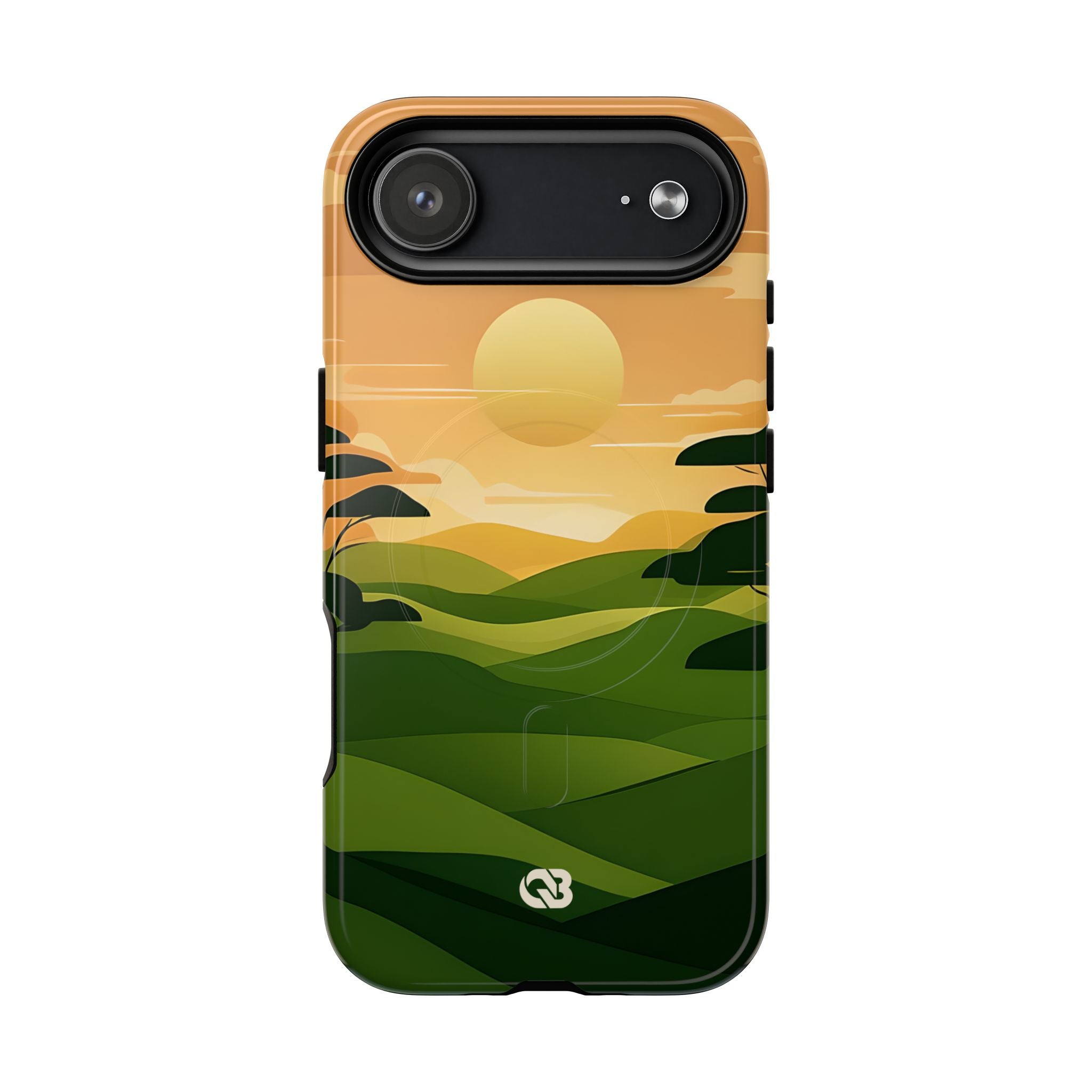 Verdant Horizon Sun · Tough+ Phone Case for iPhone · Magsafe