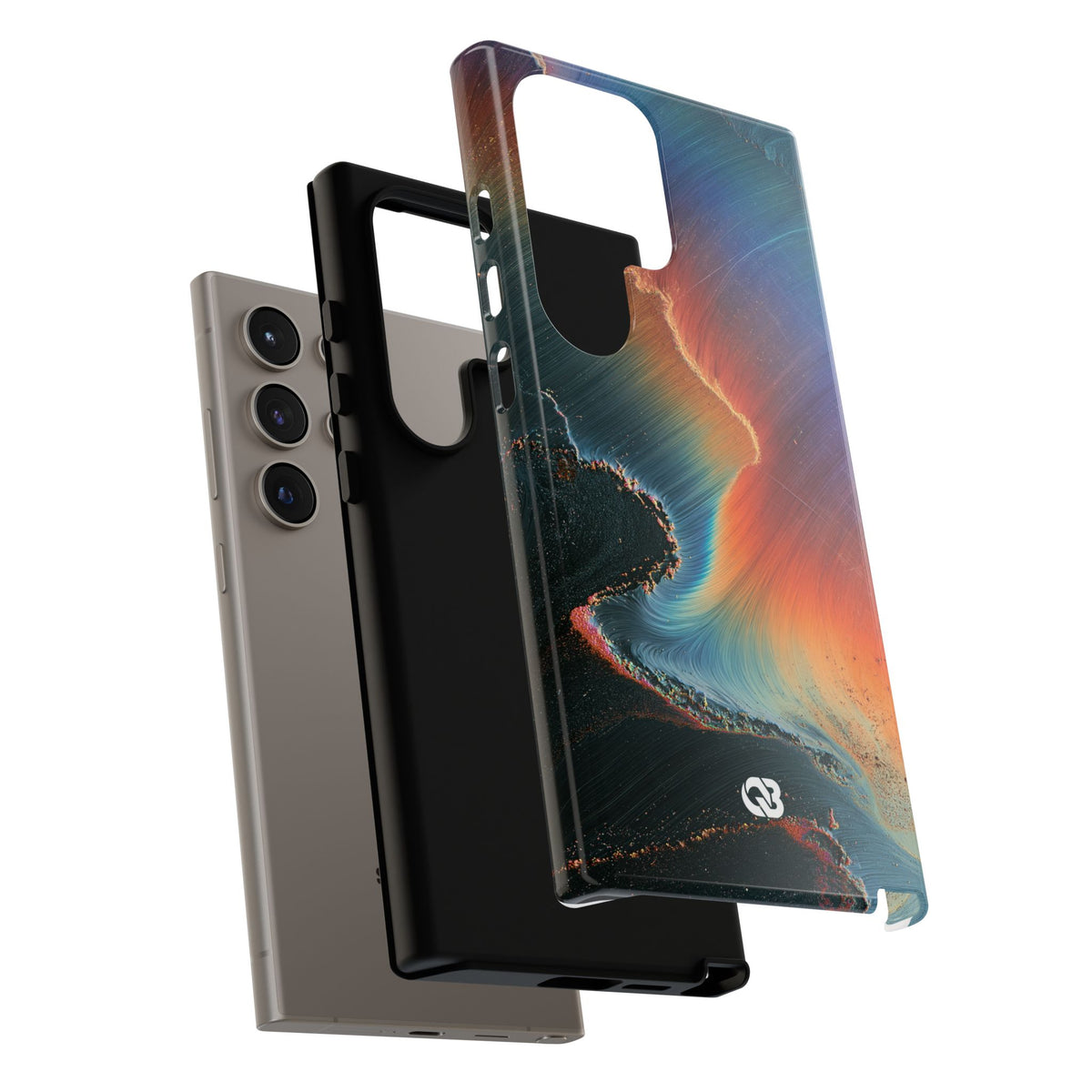 Prismatic Aura Shift · Tough Phone Case for Samsung · Blue