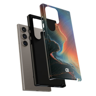 Prismatic Aura Shift · Tough Phone Case for Samsung · Blue