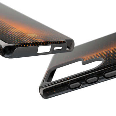 Amber Frequency · Tough Phone Case for Samsung · Orange