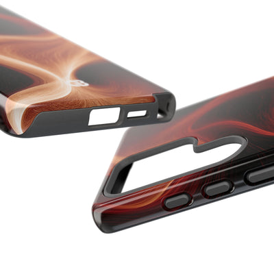 Solar Ember Flow · Tough Phone Case for Samsung · Orange
