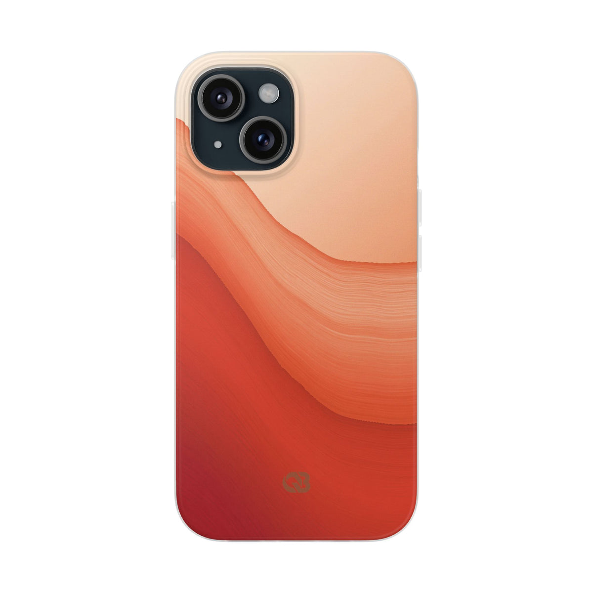 Terracotta Flow · Lite Phone Case for iPhone ·  Orange