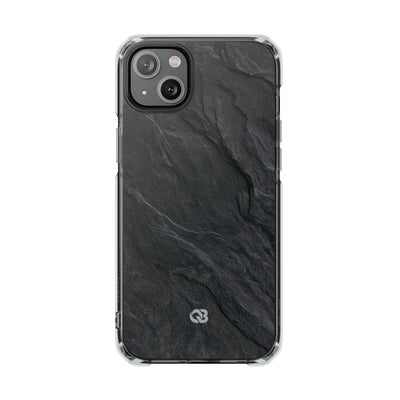 Black Impact MagSafe Phone Case for iPhone - Midnight Slate Ridge