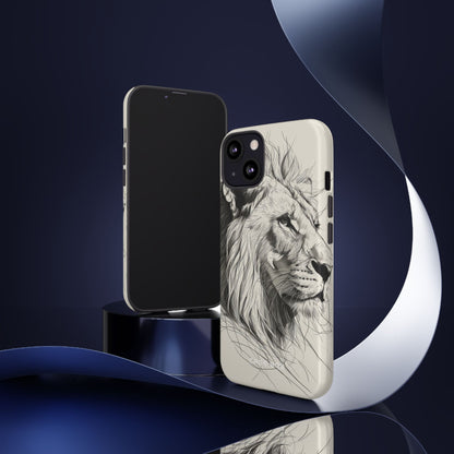 Lion Flow iPhone 13 Case - Tough