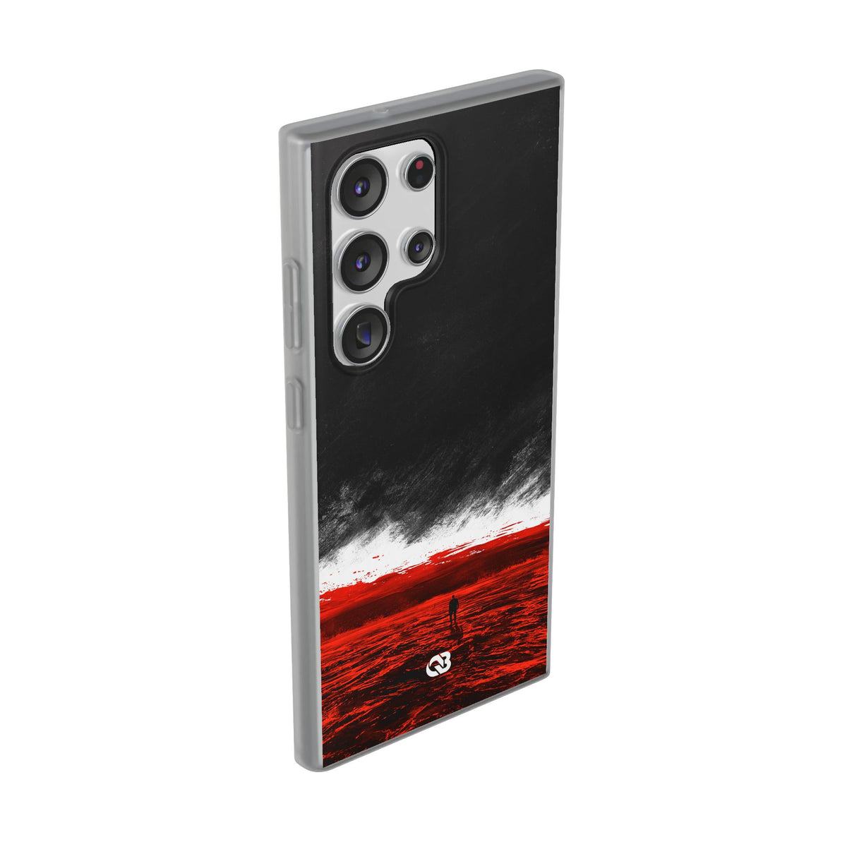 Crimson Horizon · Lite Phone Case for Samsung · Black