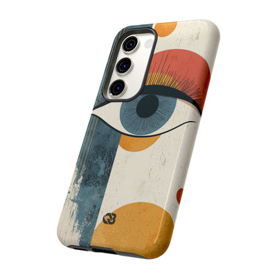 Distressed Azure Ocular · Tough Handyhülle für Samsung