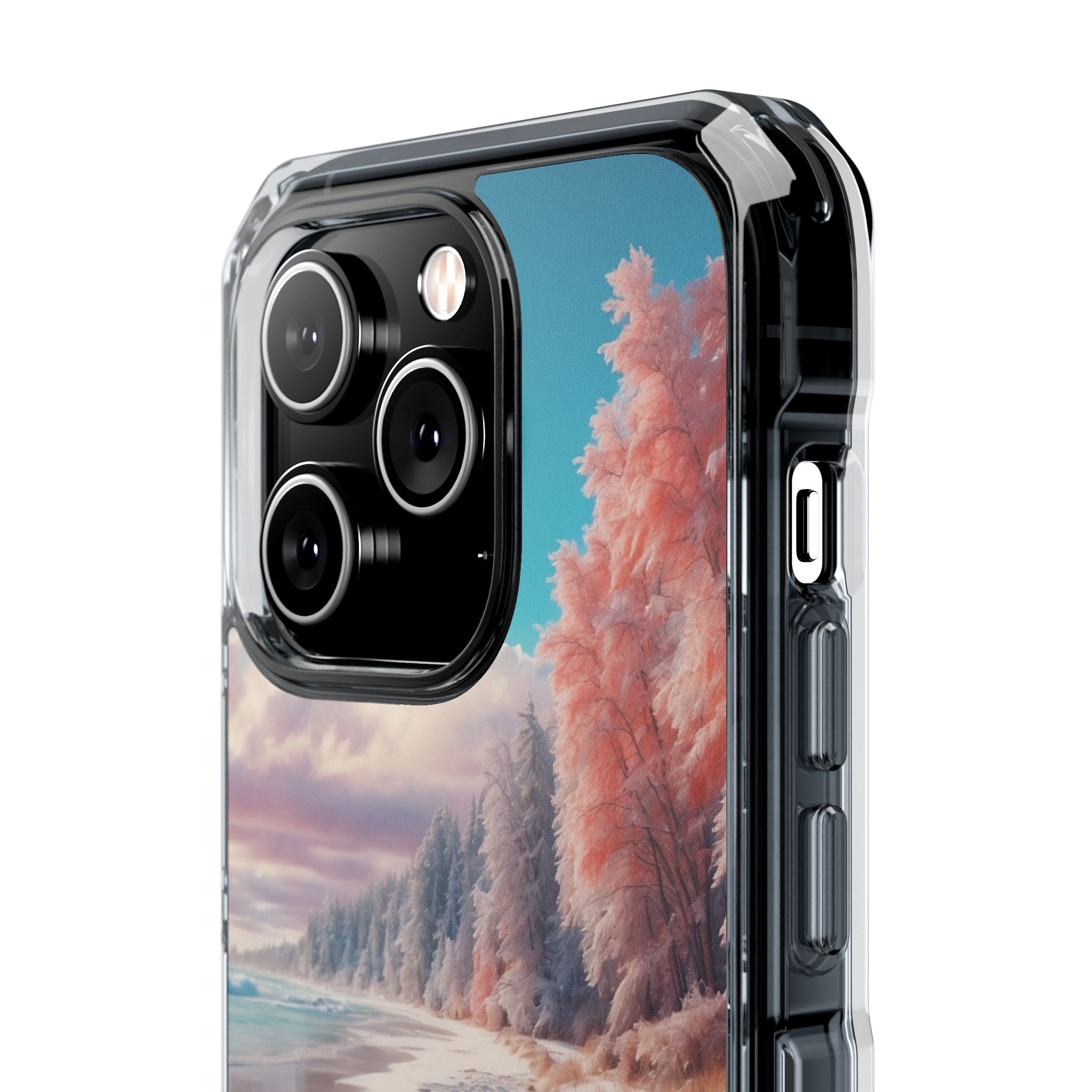 Snowy Footprints iPhone 14 Pro Case - Impact