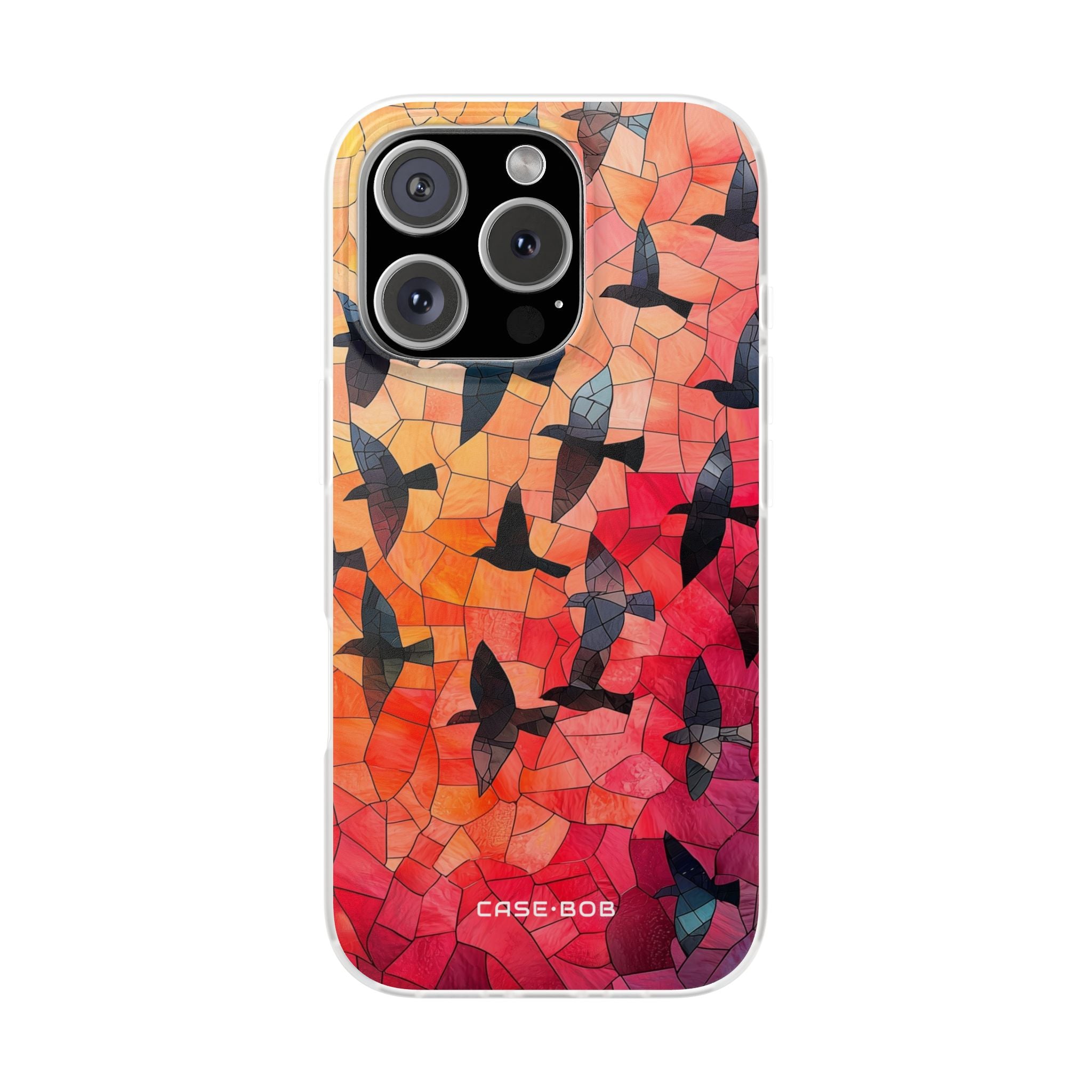 Blackbird Glow iPhone 16 Pro Skal - Mjuk
