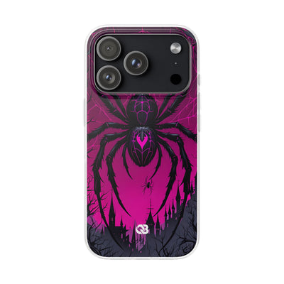 Obsidian Neon Widow · Soft Handyhülle für iPhone