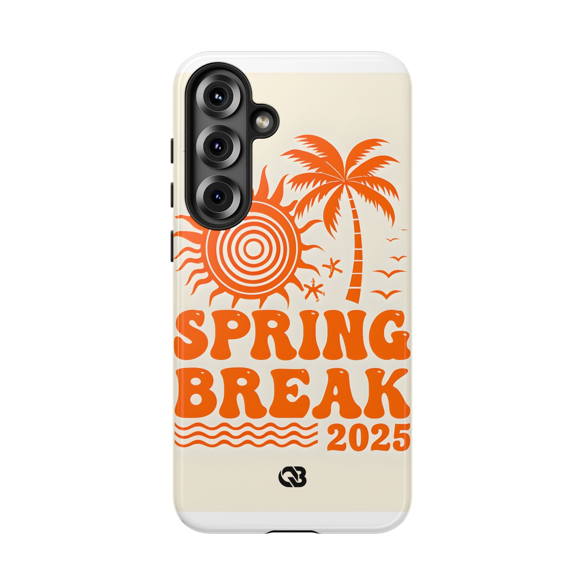 Retro Orange Tide · Tough Capa para Samsung