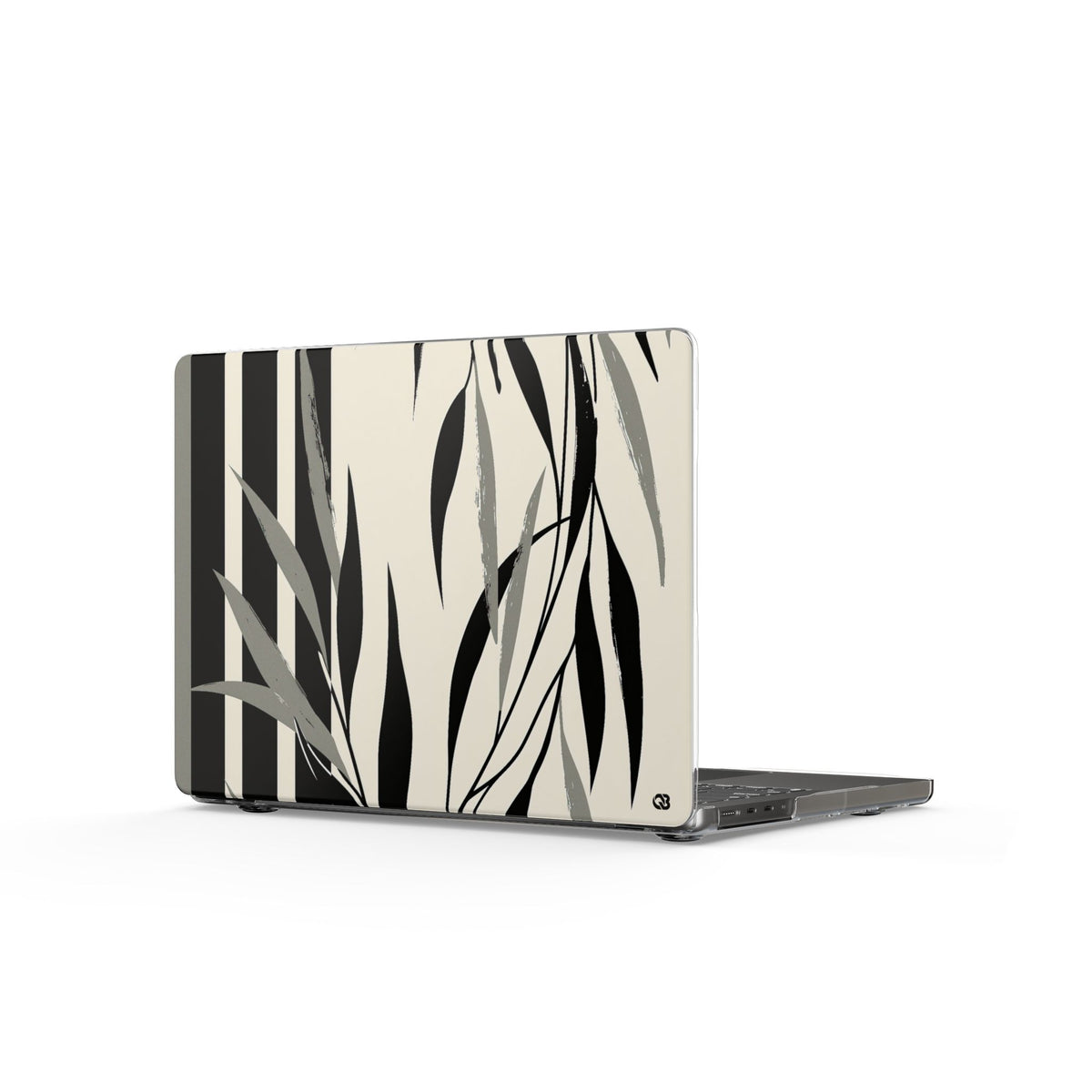 Linear Willow Study · Clear Hard Case for MacBook · Beige