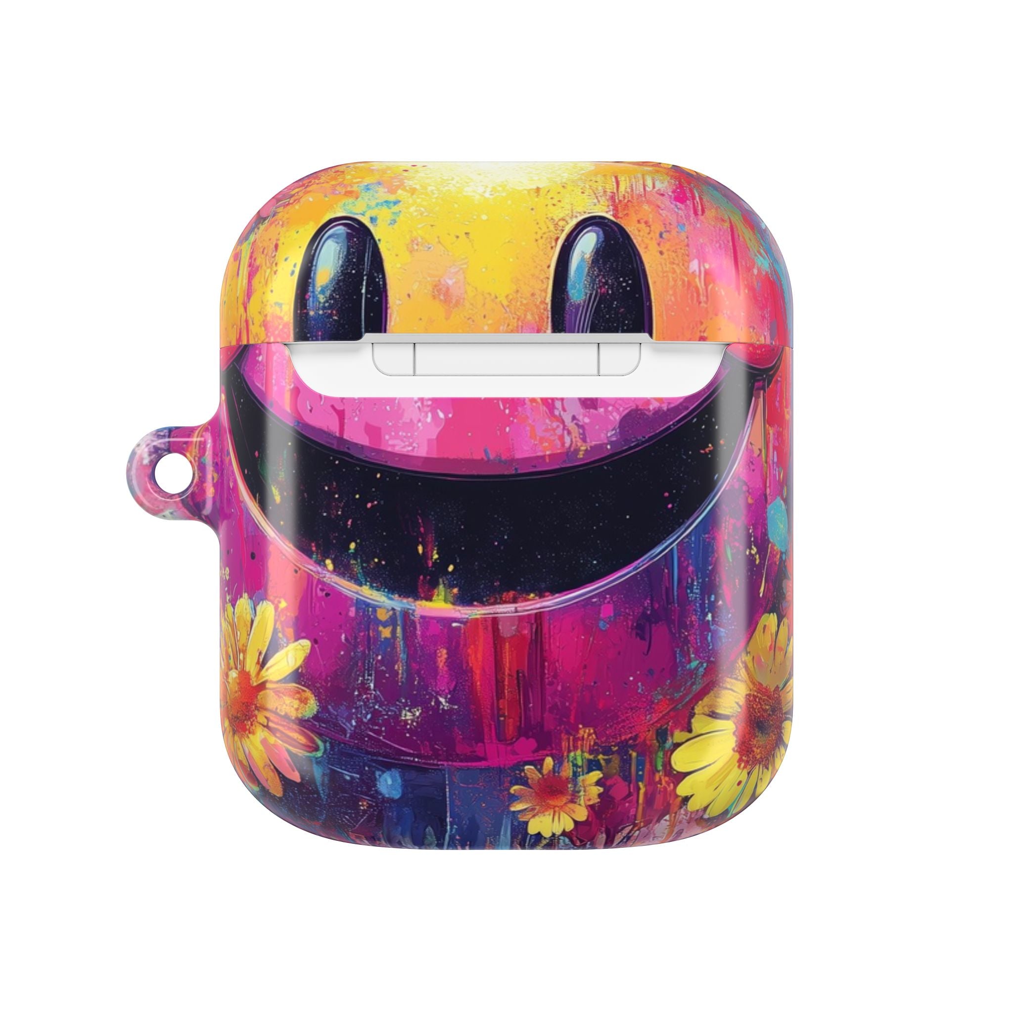 Smiley Bloom Drip - AirPods Case