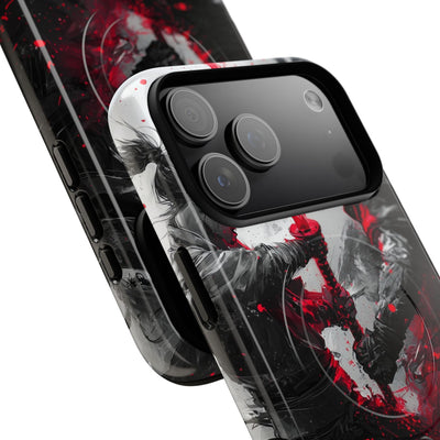 Σπασμένο Κόκκινο Διπλό · Tough+ Θήκη για iPhone · Magsafe