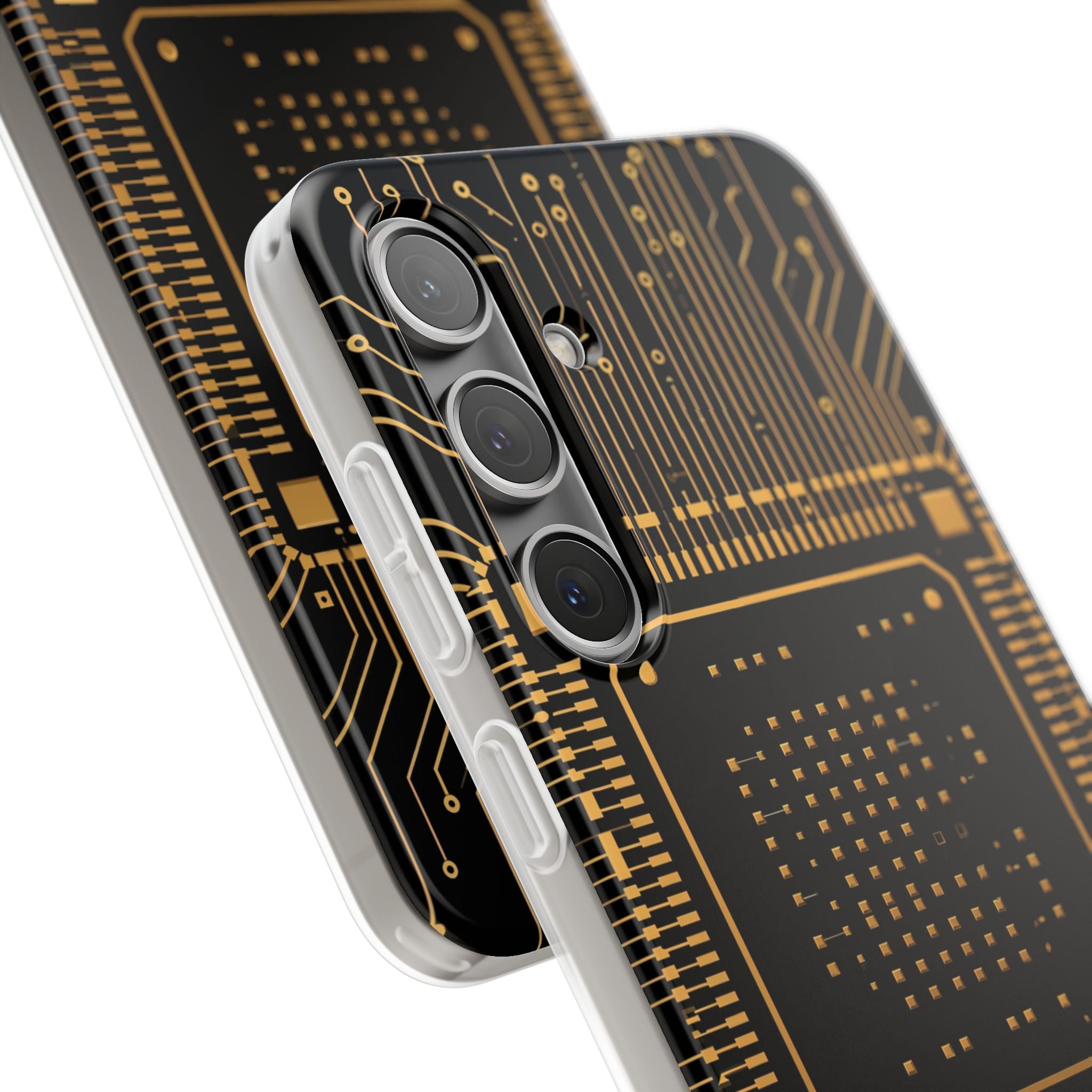 Gold Lite Phone Case for Samsung - Cyber Gold Processor