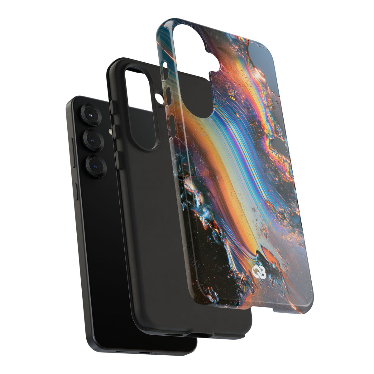 Prismatic Aura Flow · Tough Phone Case for Samsung · Blue