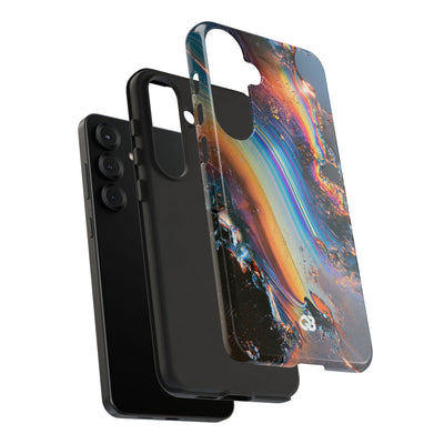 Prismatic Aura Flow · Tough Phone Case for Samsung · Blue