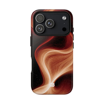 Solar Ember Flow · Tough Phone Case for iPhone · Orange