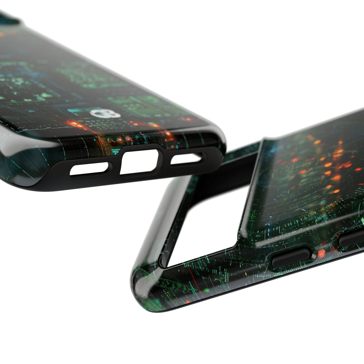 Tactical Avionics HUD · Tough Phone Case for Pixel ·  Green
