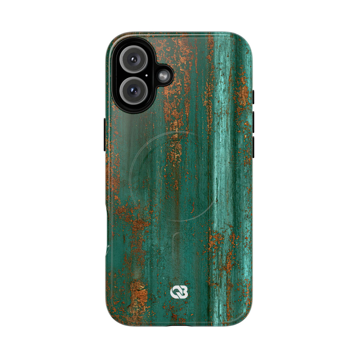 Oxidized Verdigris · Tough 2.0 Magnetic Phone Case for iPhone · Teal
