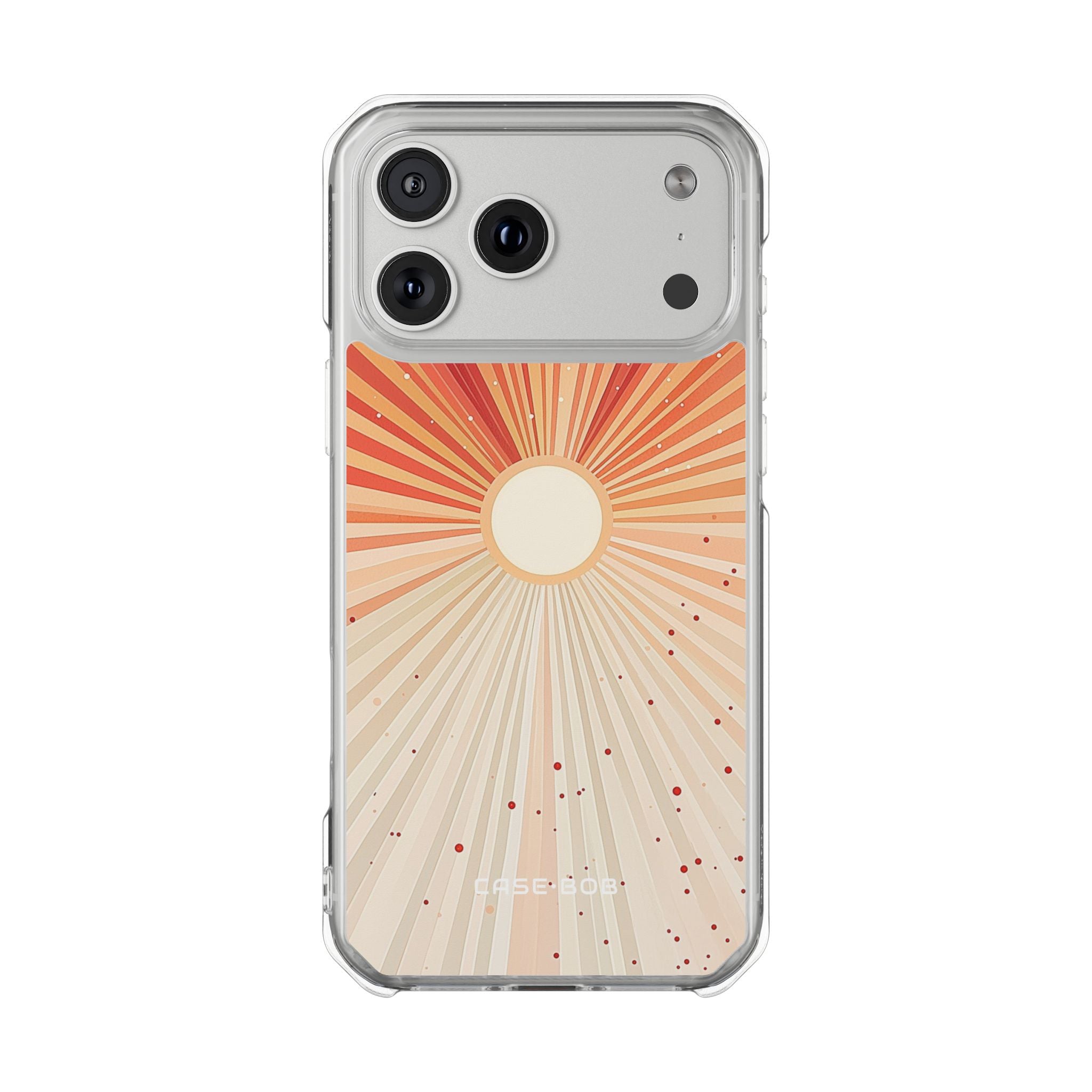 Cream Sunburst iPhone 17 Pro Max Case - Impact