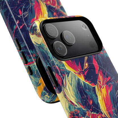 Yellow Fury iPhone 17 Pro Max Case - Tough+ - CASE•BOB