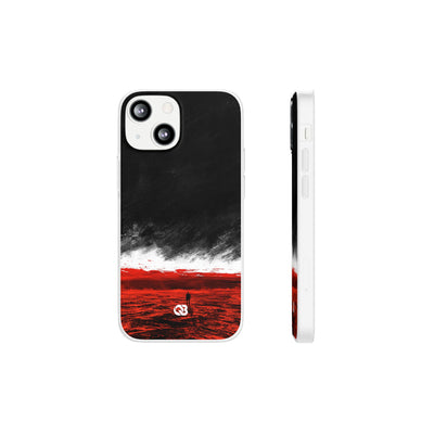 Crimson Void · Lite Phone Case for iPhone ·  Black