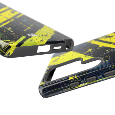 Acid Hazard · Tough Phone Case for Samsung · Yellow