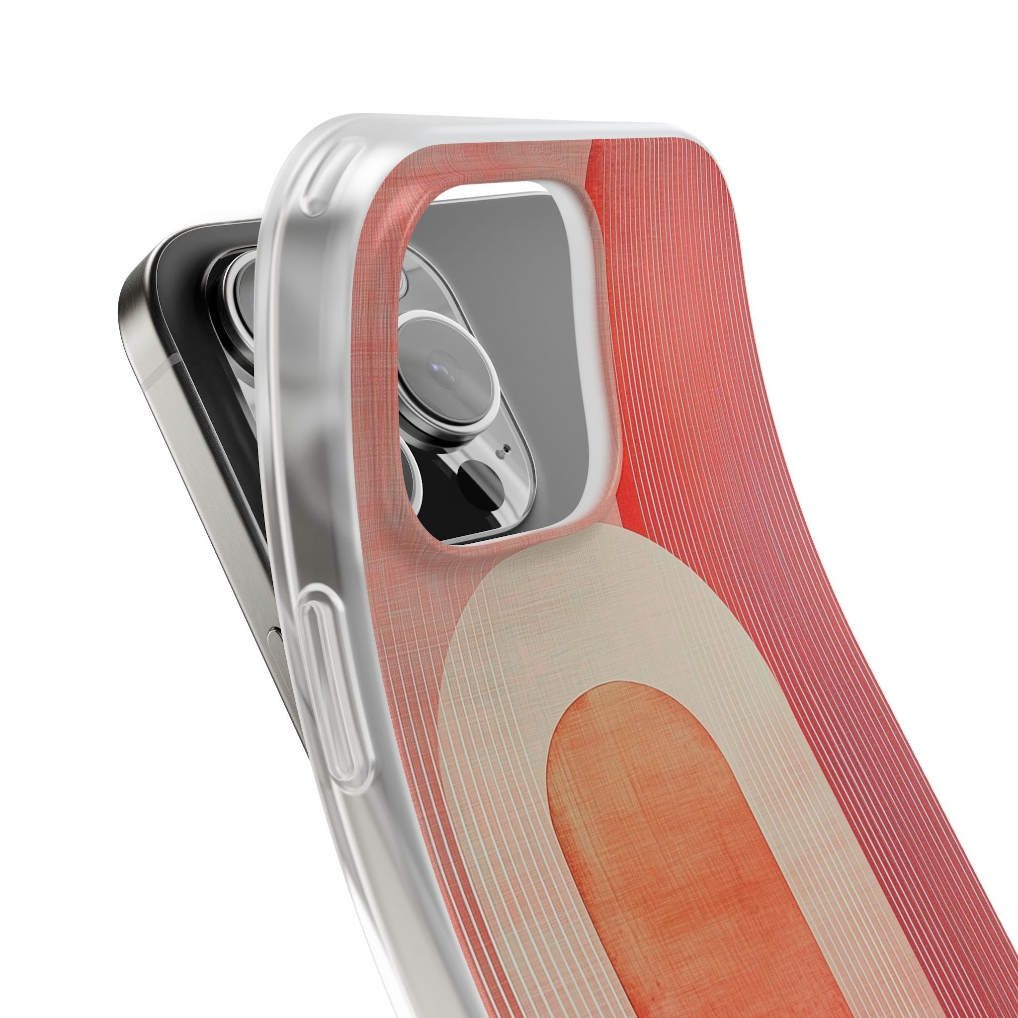 Crimson Arches iPhone 16 Pro Max Case - Soft
