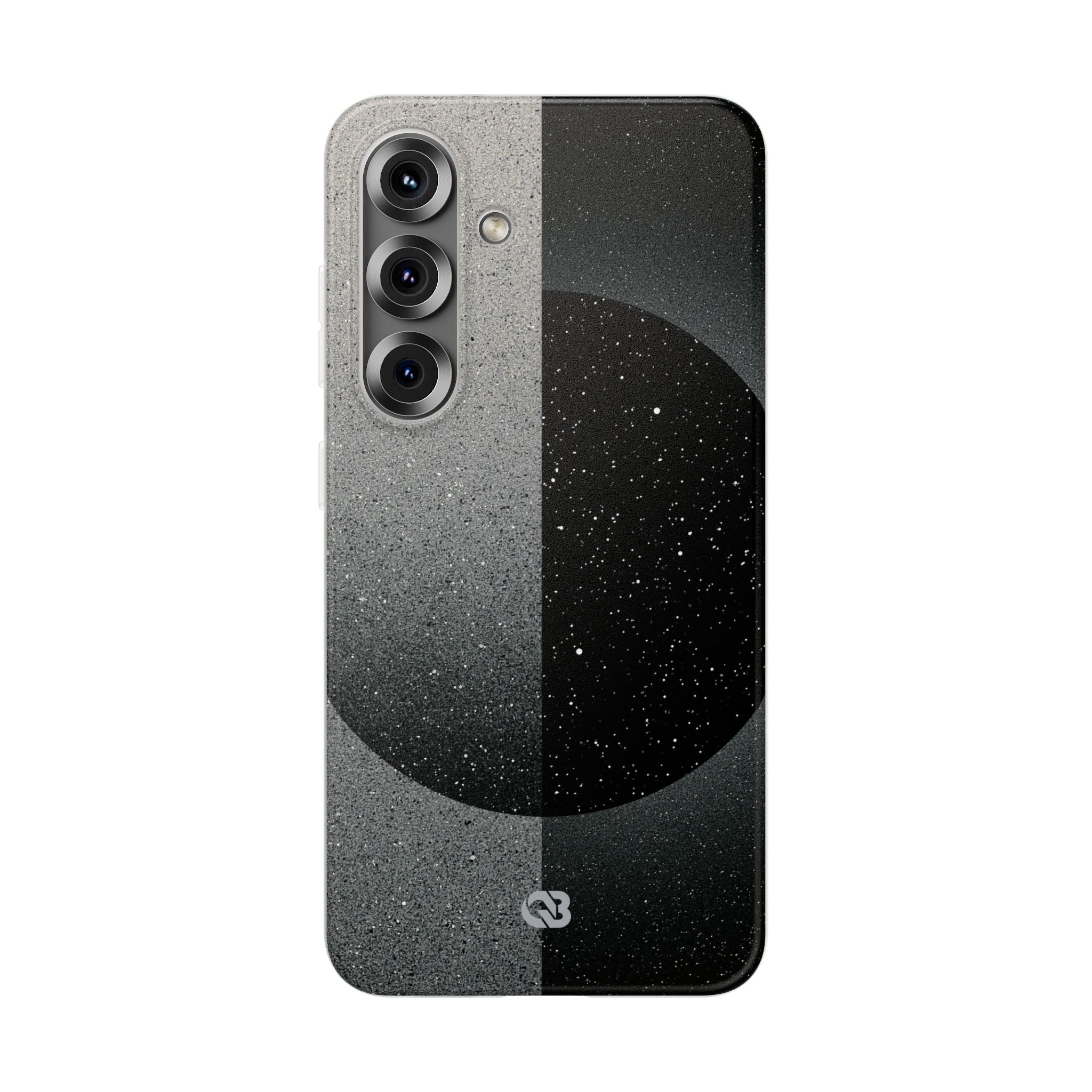 Black Lite Phone Case for Samsung - Lunar Static Orbit