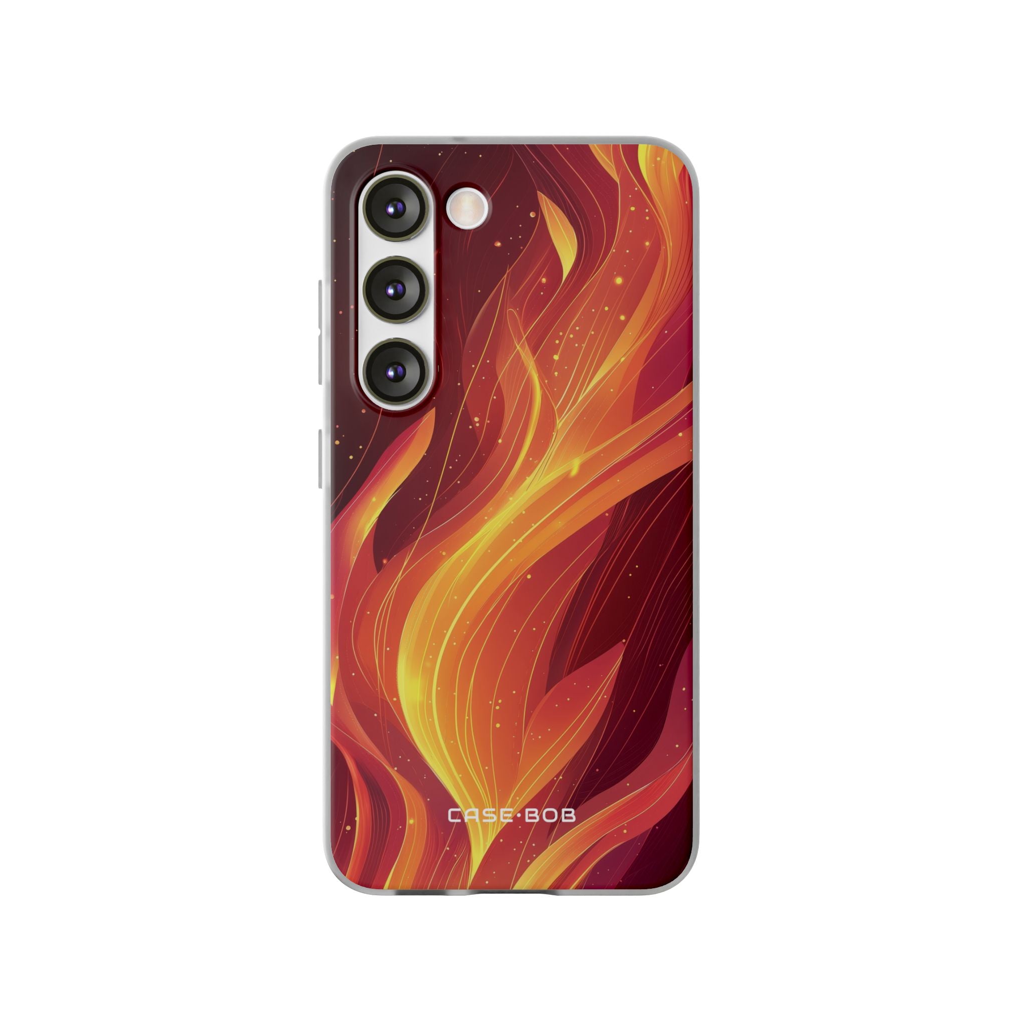 Flaming Flow Samsung S23 Case - Soft