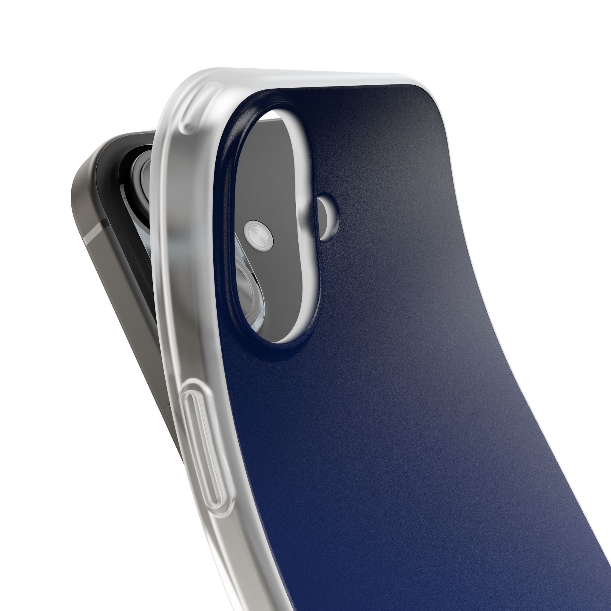 Blue Lite Phone Case for iPhone - Midnight Cobalt Fade