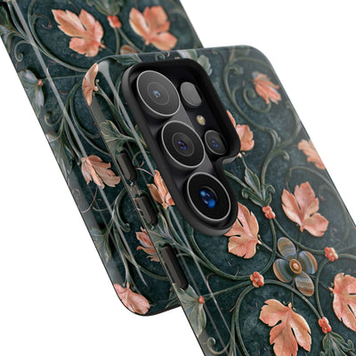 Florentine Rose Arabesque · Tough Phone Case for Samsung · Green