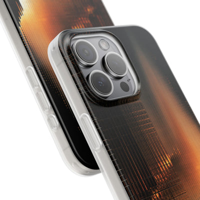 Luminous Grid · Lite Phone Case for iPhone ·  Black
