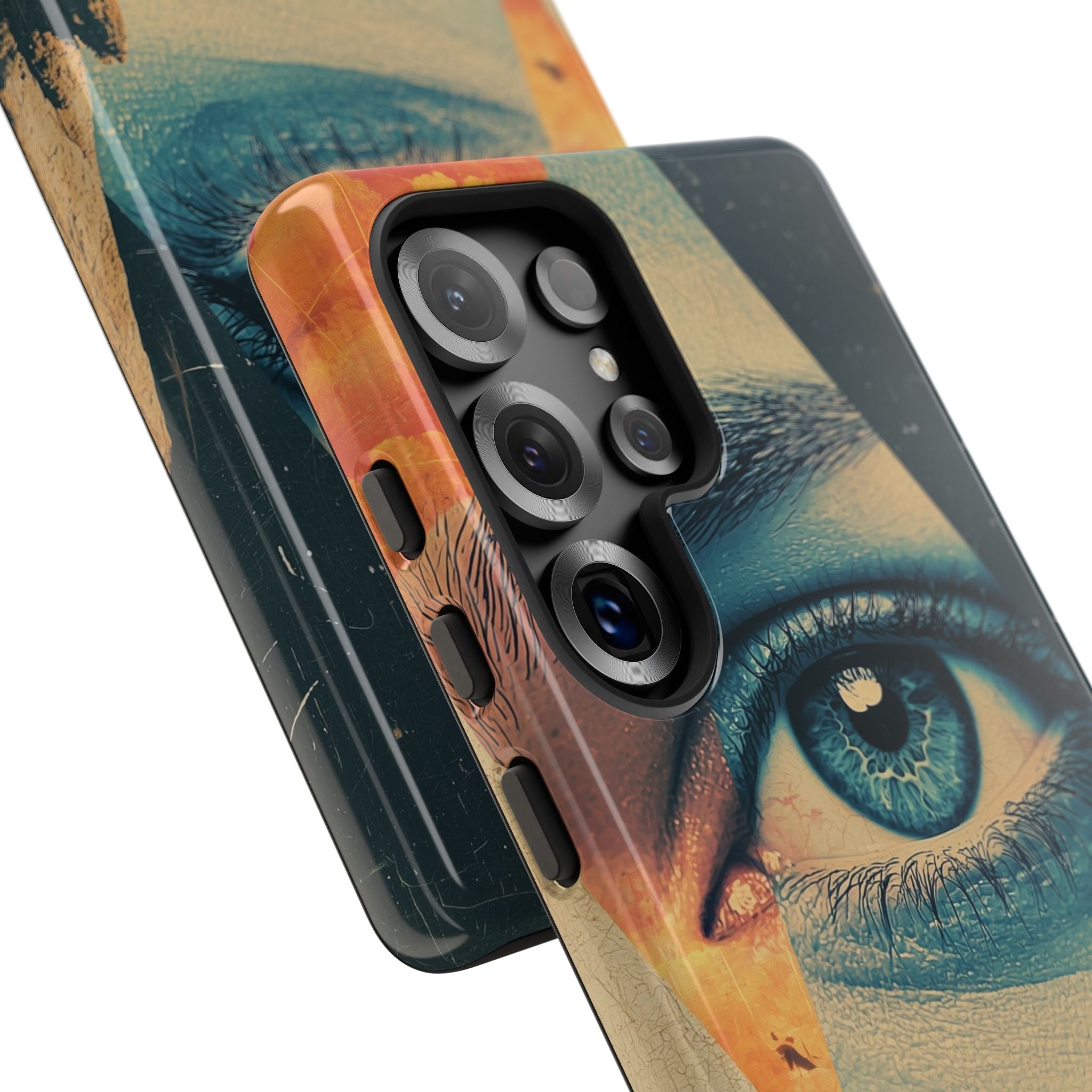 Fragmented Peak Gaze · Tough Phone Case for Samsung