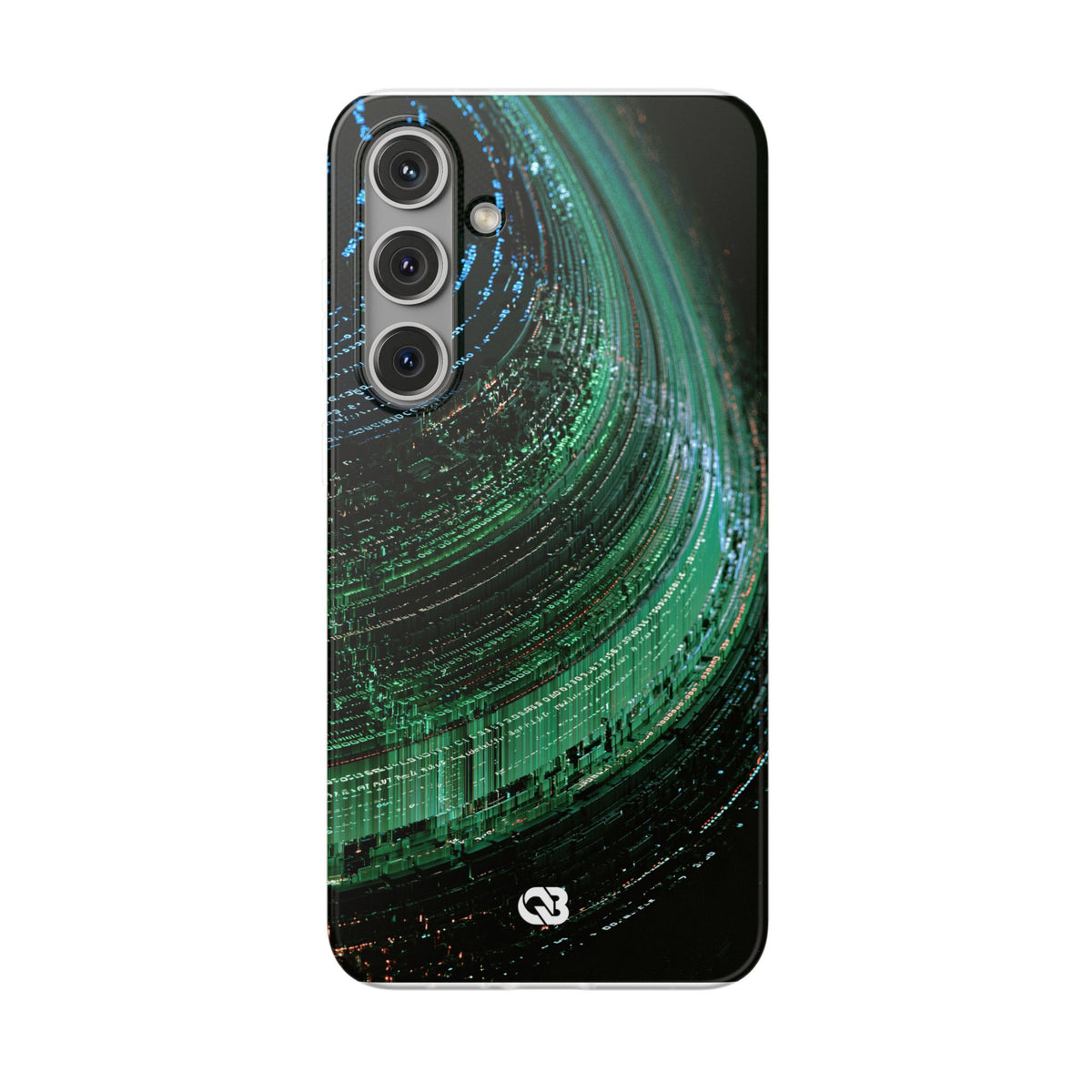 Orbital Data Stream · Lite Phone Case for Samsung · Green