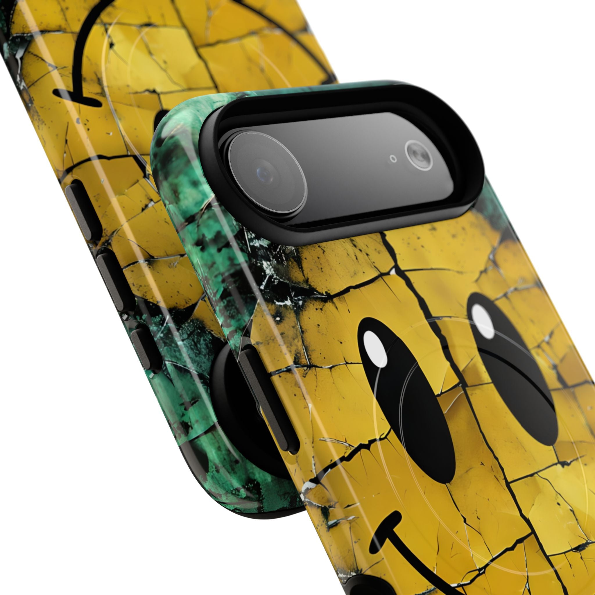 Fractured Yellow Grin · Tough+ Magsafe