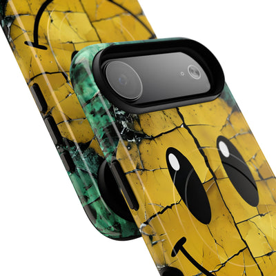 Fractured Yellow Grin · Tough+ Magsafe