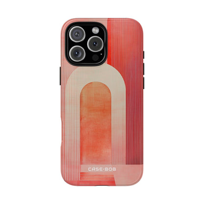 Crimson Arches iPhone 16 Pro Max Cover - Tough