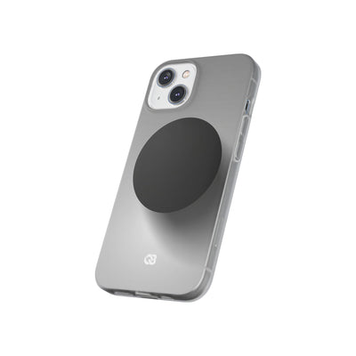 Grey Lite Phone Case for iPhone - Matte Onyx Sphere