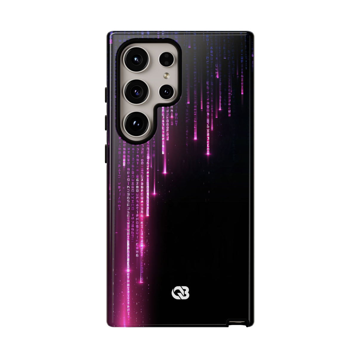 Binary Cascade · Tough Phone Case for Samsung · Black