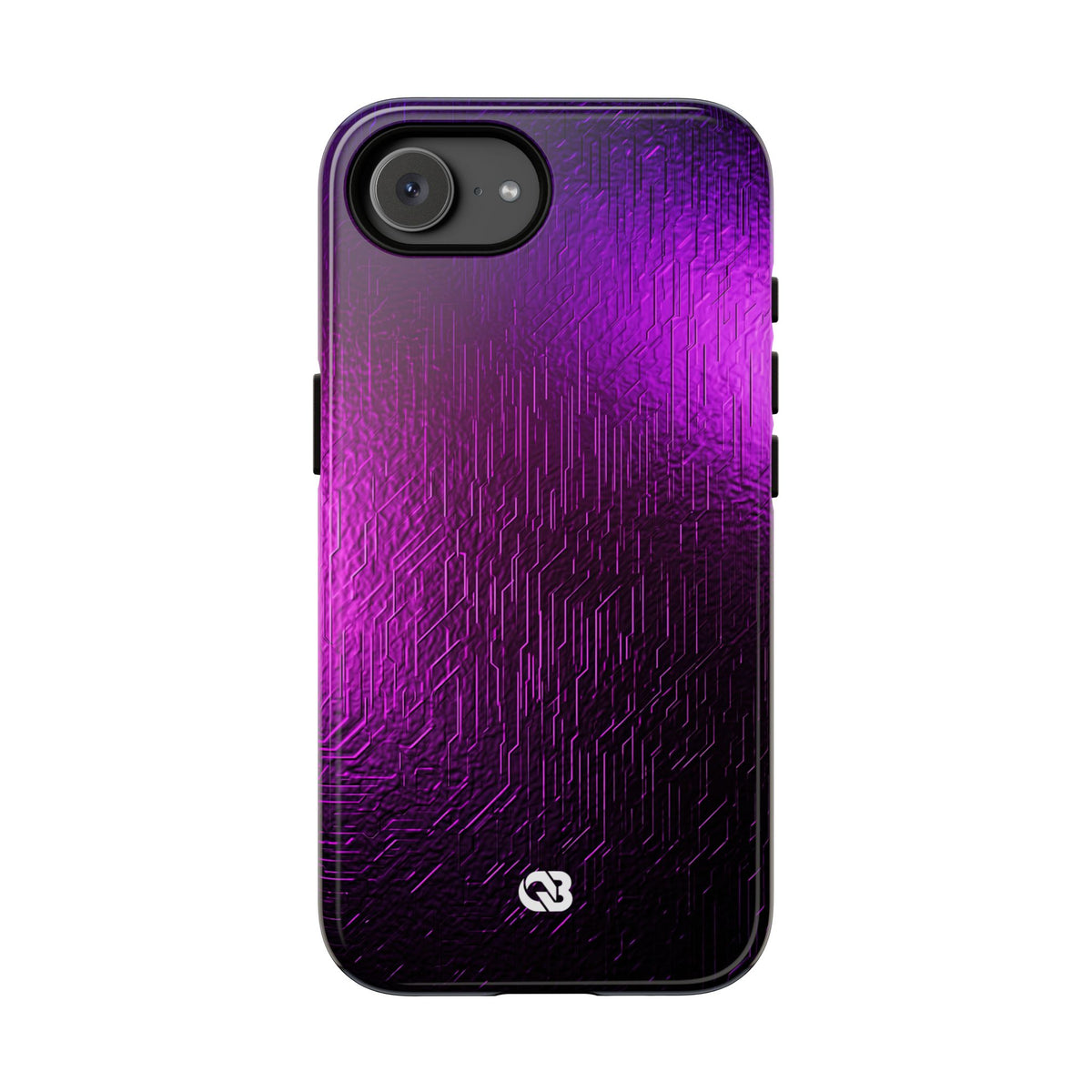 Violet Cyber Circuit · Tough Phone Case for iPhone · Purple