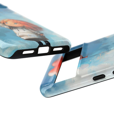 Crimson Heart Sky · Tough Phone Case for Google Pixel