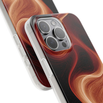Solar Ember Flow · Lite Phone Case for iPhone ·  Orange